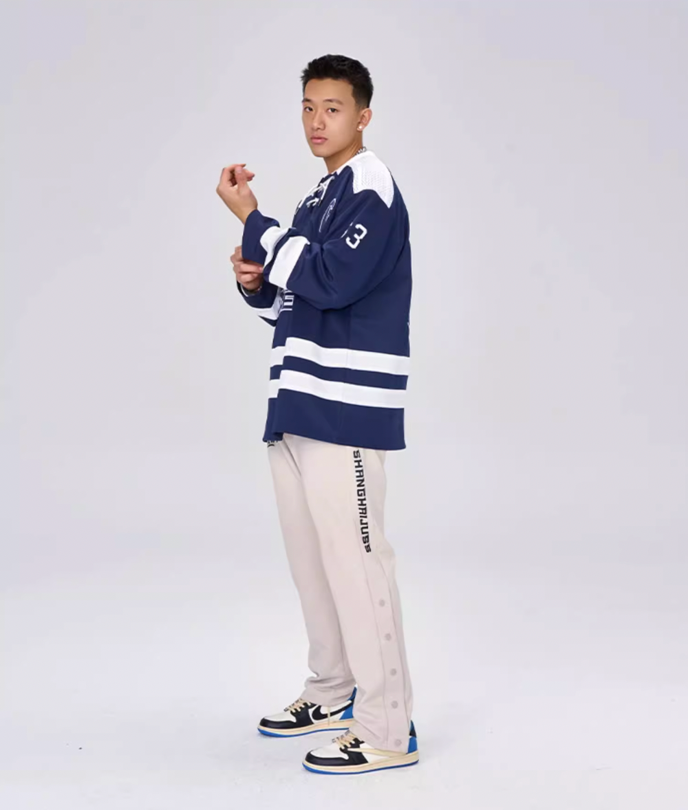 OOTC Letters Lightning Bolt Hockey Jersey | Face 3 Face
