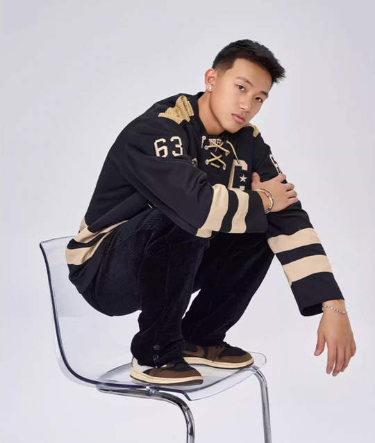 OOTC Letters Lightning Bolt Hockey Jersey | Face 3 Face