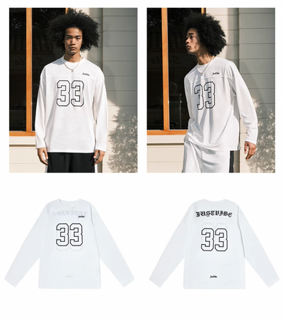JUST VIBE 33 Numbering Printed Mesh Hockey Jersey | Face 3 Face