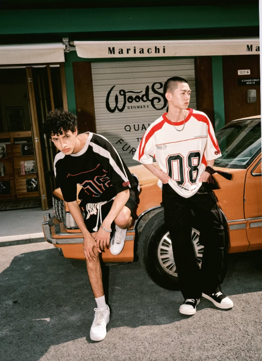 WAITINGWAVE Contrast Color Ice Hockey Jersey | Face 3 Face