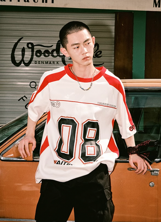 WAITINGWAVE Contrast Color Ice Hockey Jersey | Face 3 Face