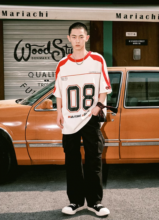 WAITINGWAVE Contrast Color Ice Hockey Jersey | Face 3 Face