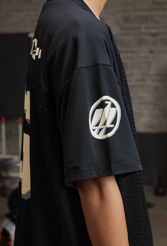 REAIMNESS Mesh Graffiti Rugby Jersey | Face 3 Face