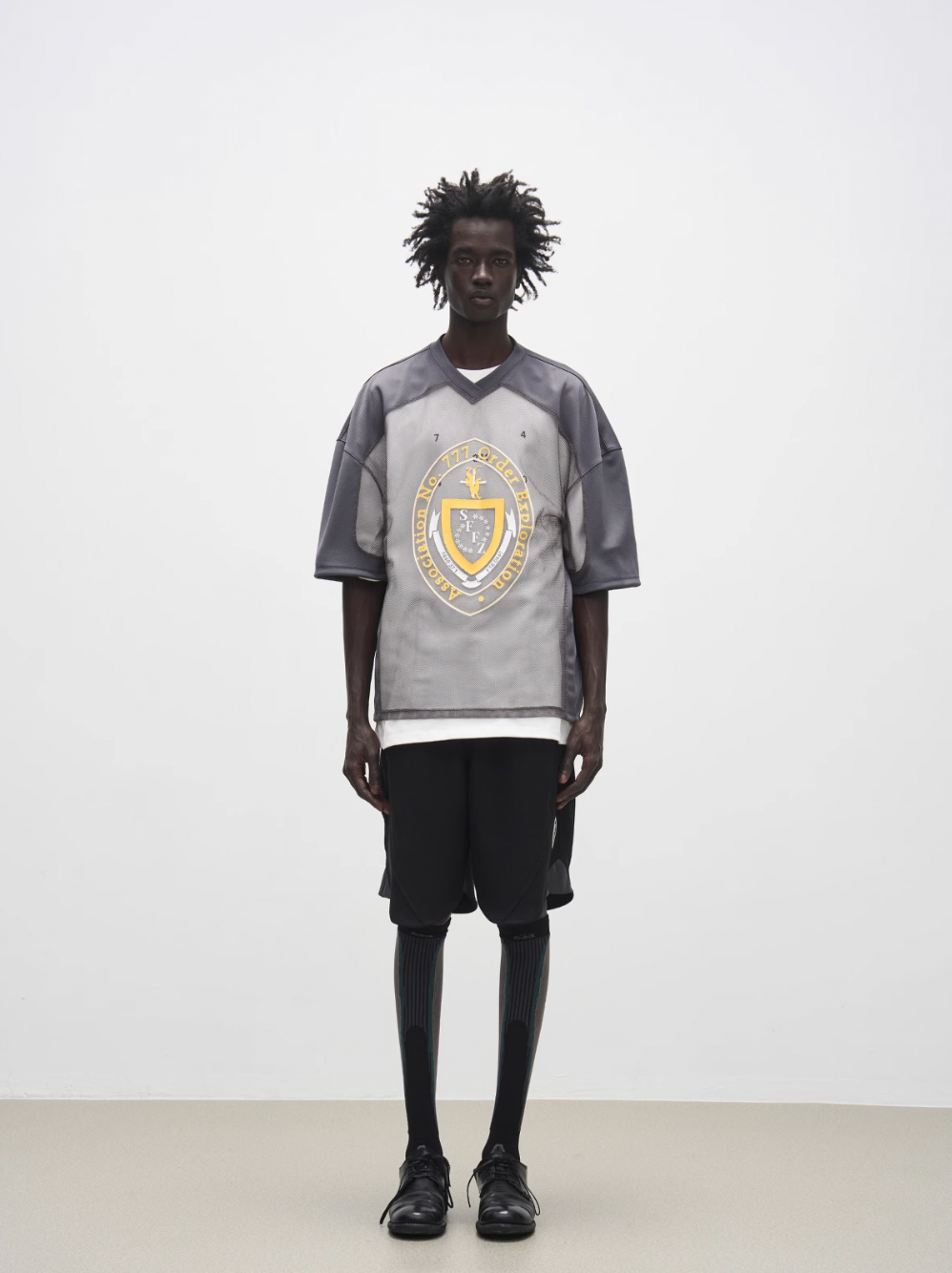 7440 37 1 College Cutout Mesh Rugby Jersey | Face 3 Face