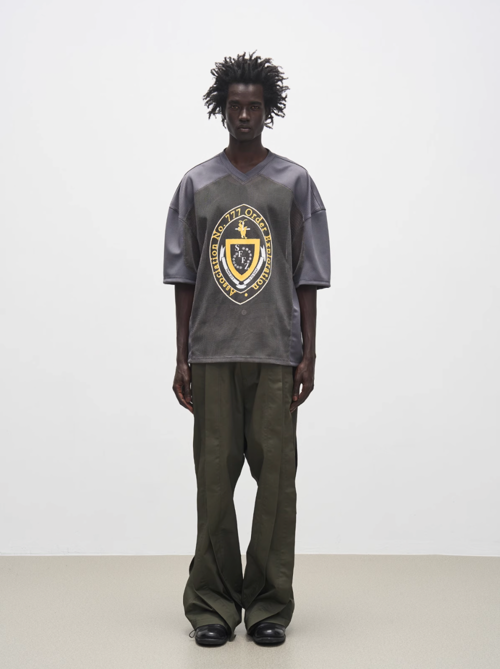 7440 37 1 College Cutout Mesh Rugby Jersey | Face 3 Face