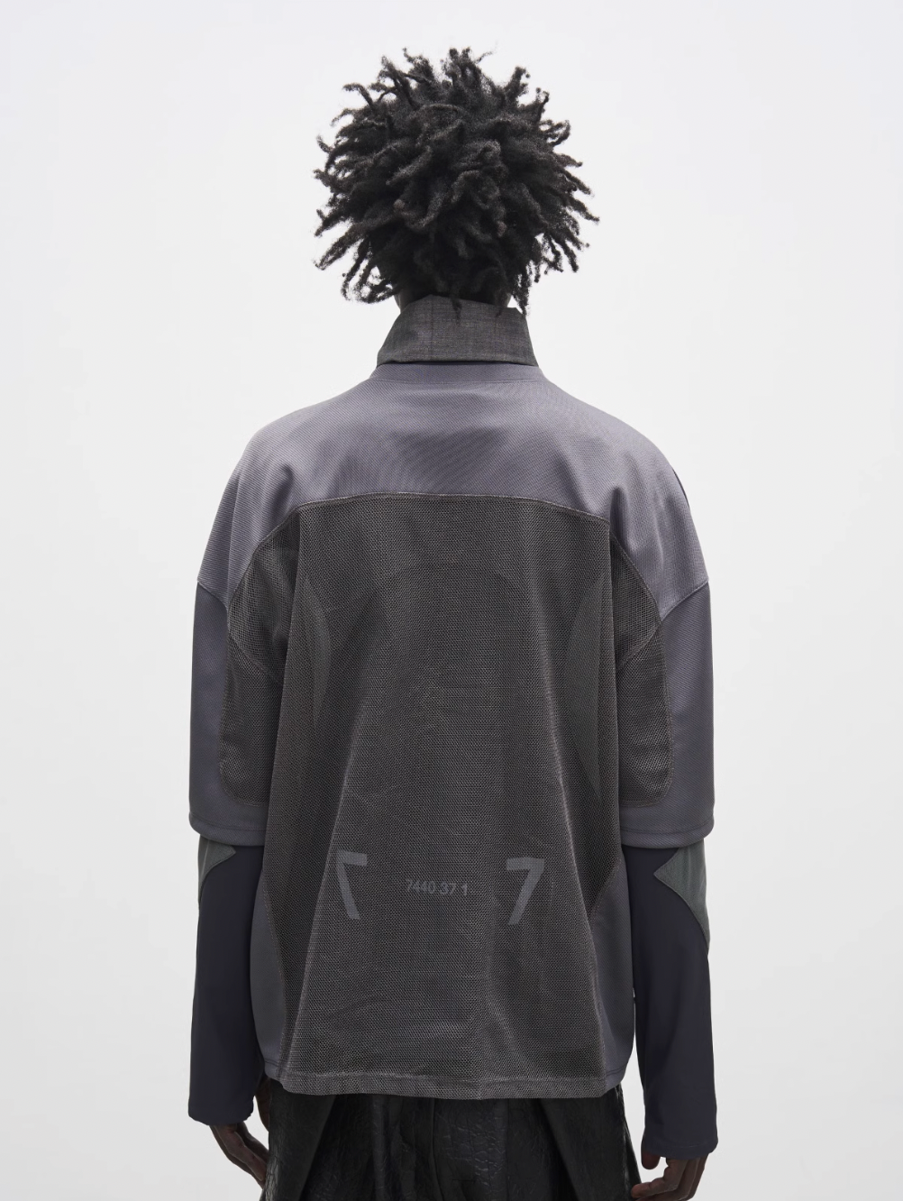 7440 37 1 College Cutout Mesh Rugby Jersey | Face 3 Face