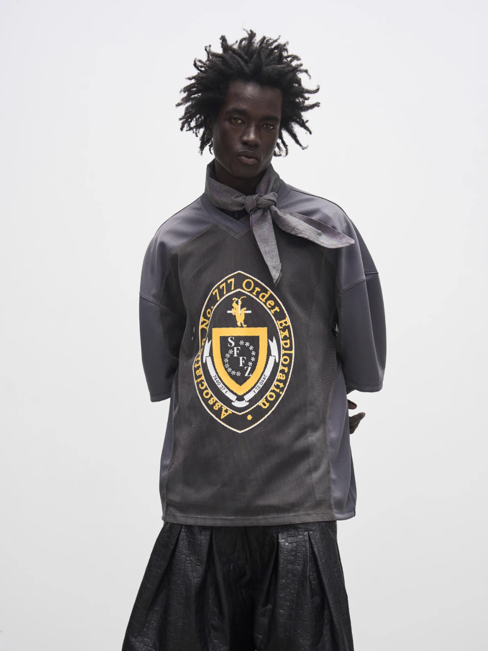 7440 37 1 College Cutout Mesh Rugby Jersey | Face 3 Face