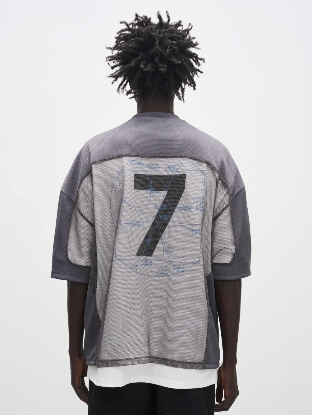 7440 37 1 College Cutout Mesh Rugby Jersey | Face 3 Face