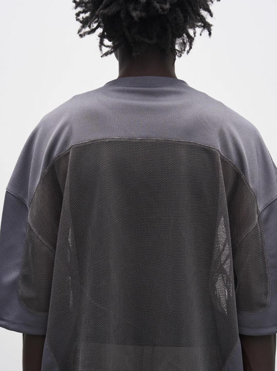 7440 37 1 College Cutout Mesh Rugby Jersey | Face 3 Face