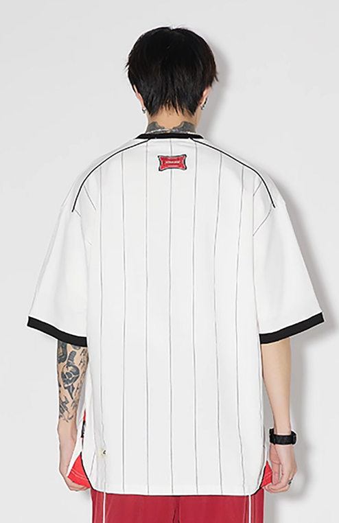 XONLIFE Striped soccer jersey Tee | Face 3 Face
