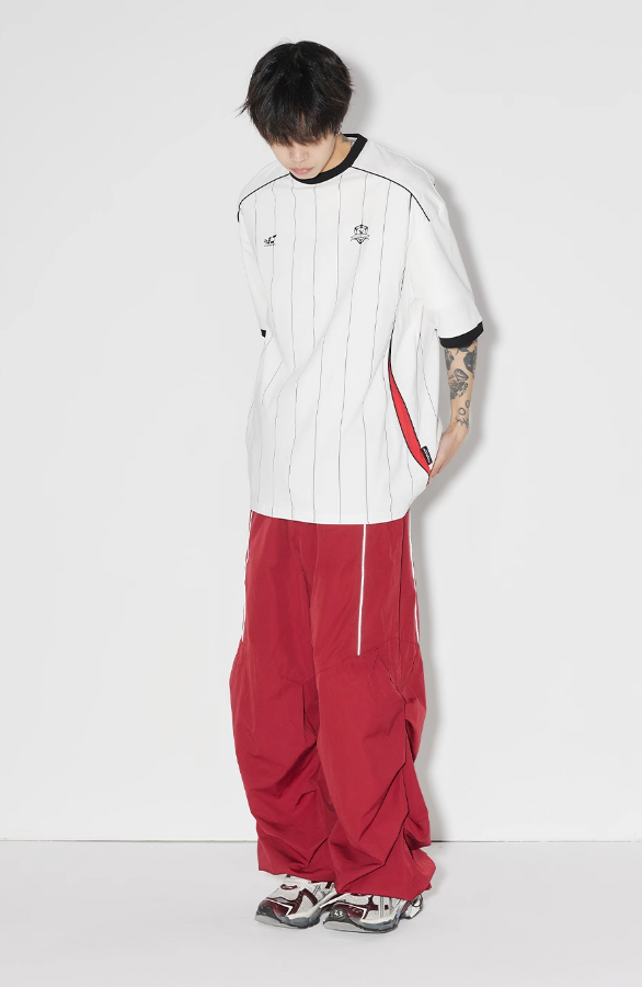 XONLIFE Striped soccer jersey Tee | Face 3 Face