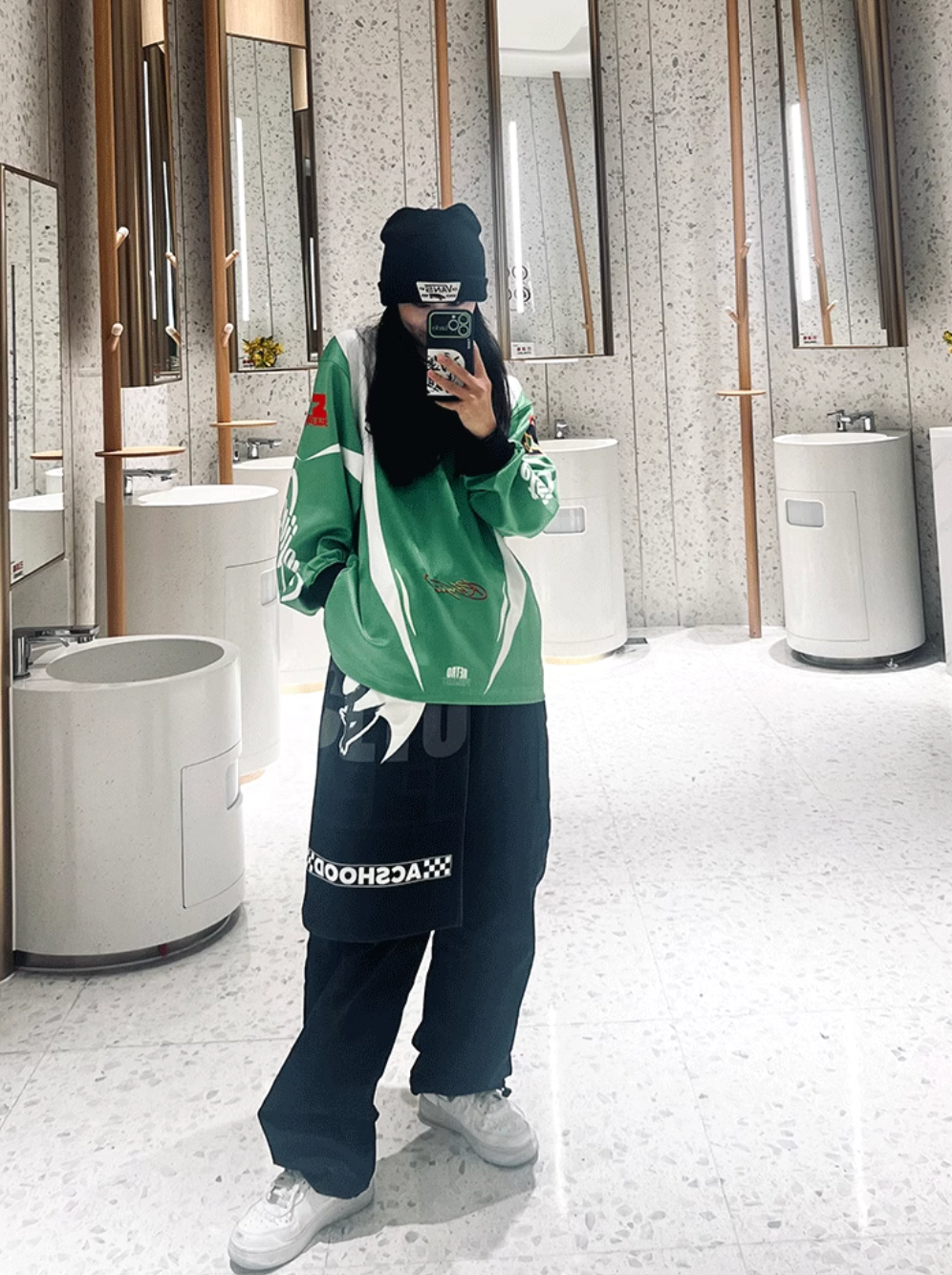 Retro Project Long Sleeve Racing Soccer Jersey Tee | Face 3 Face