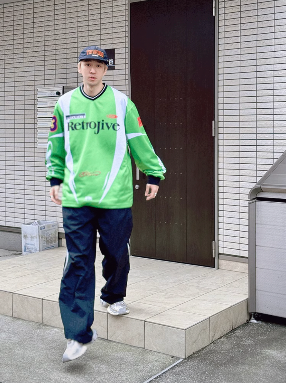 Retro Project Long Sleeve Racing Soccer Jersey Tee | Face 3 Face