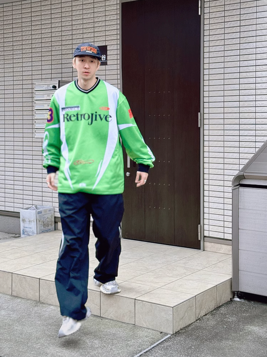 Retro Project Long Sleeve Racing Soccer Jersey Tee | Face 3 Face