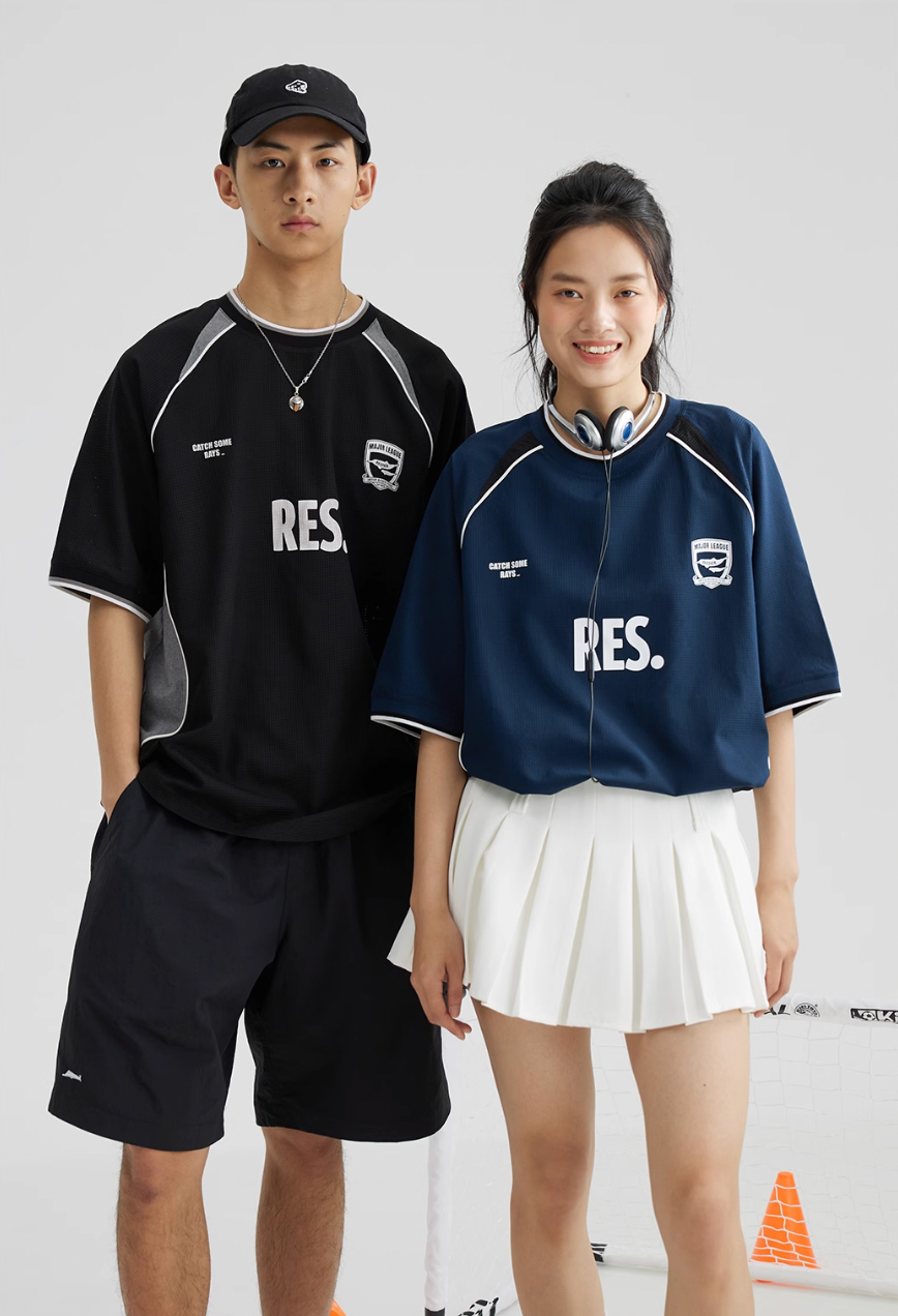 RESTICK Silk Mesh Retro Soccer Jersey | Face 3 Face