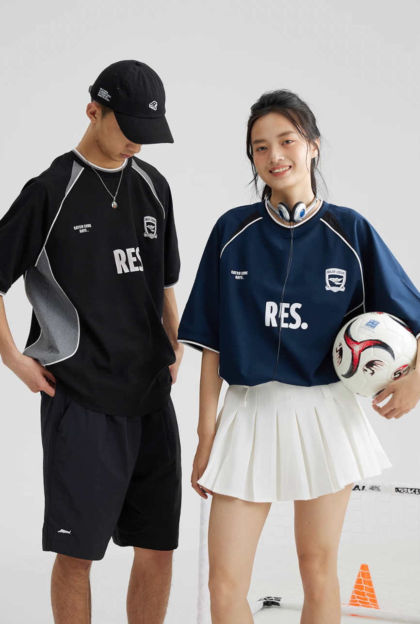 RESTICK Silk Mesh Retro Soccer Jersey | Face 3 Face