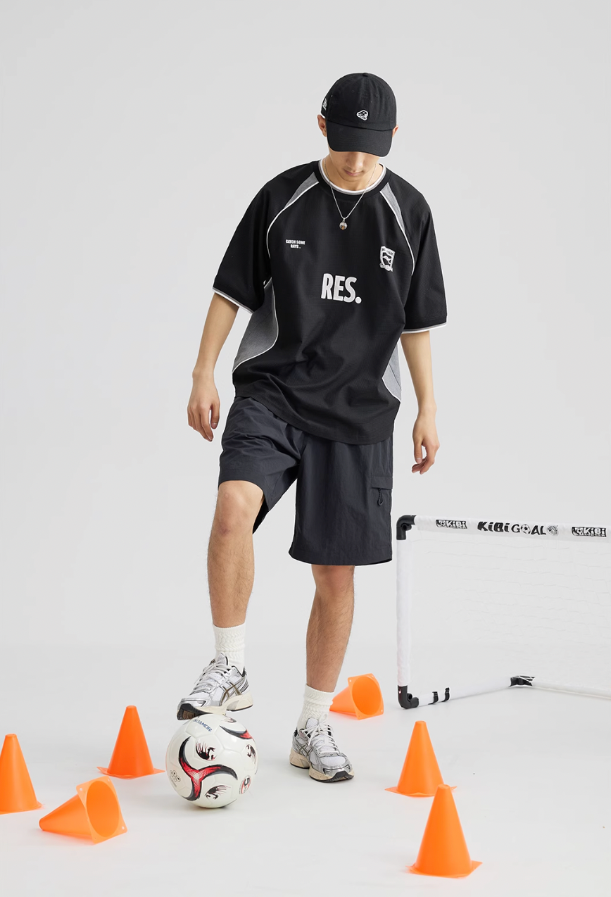 RESTICK Silk Mesh Retro Soccer Jersey | Face 3 Face