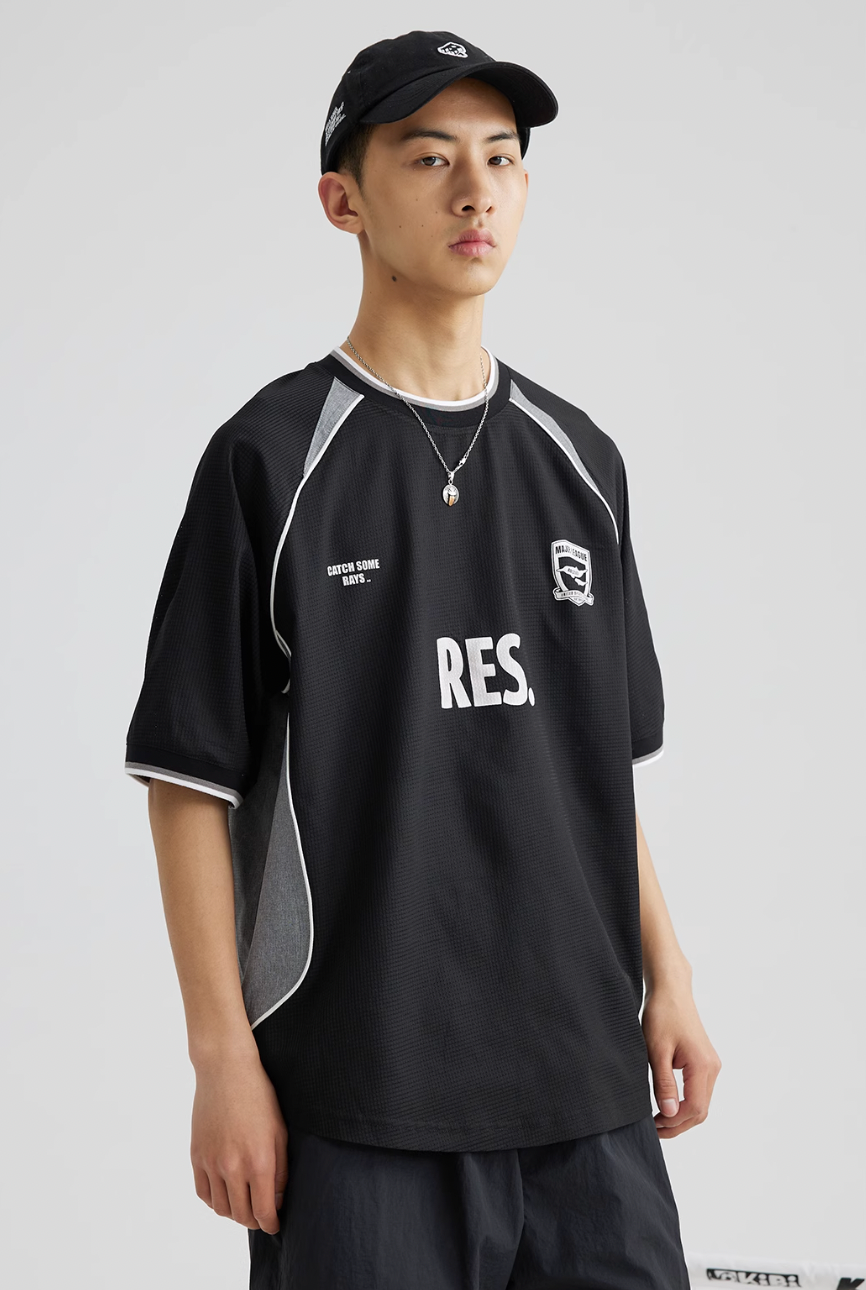 RESTICK Silk Mesh Retro Soccer Jersey | Face 3 Face