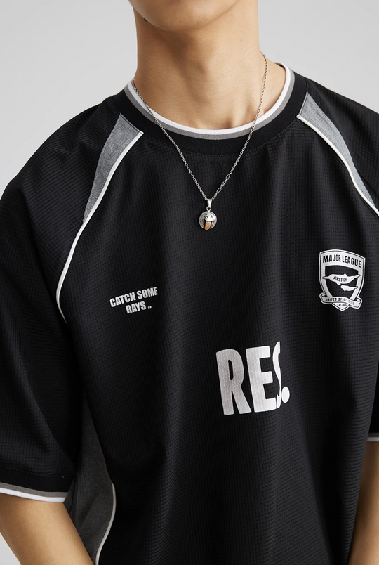 RESTICK Silk Mesh Retro Soccer Jersey | Face 3 Face
