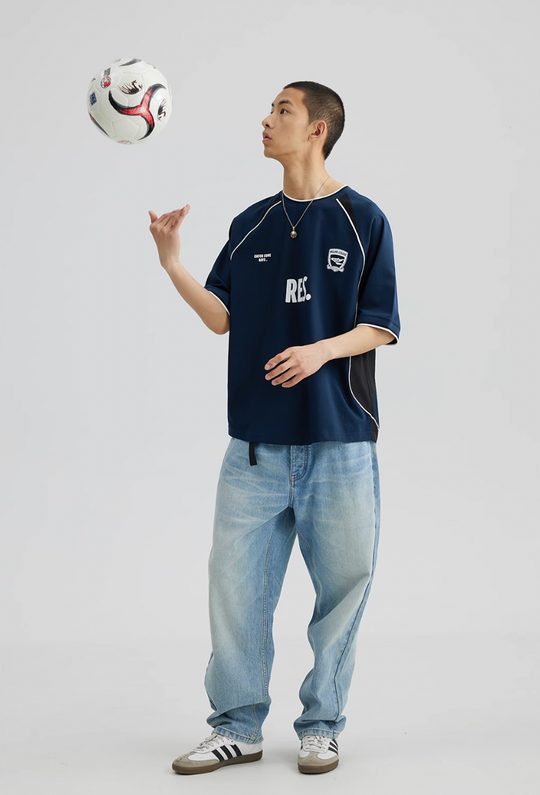 RESTICK Silk Mesh Retro Soccer Jersey | Face 3 Face
