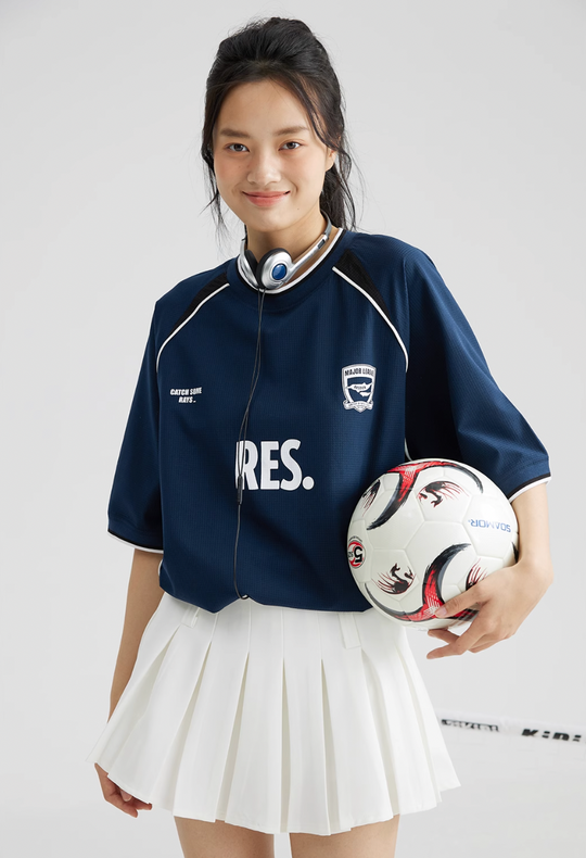 RESTICK Silk Mesh Retro Soccer Jersey | Face 3 Face