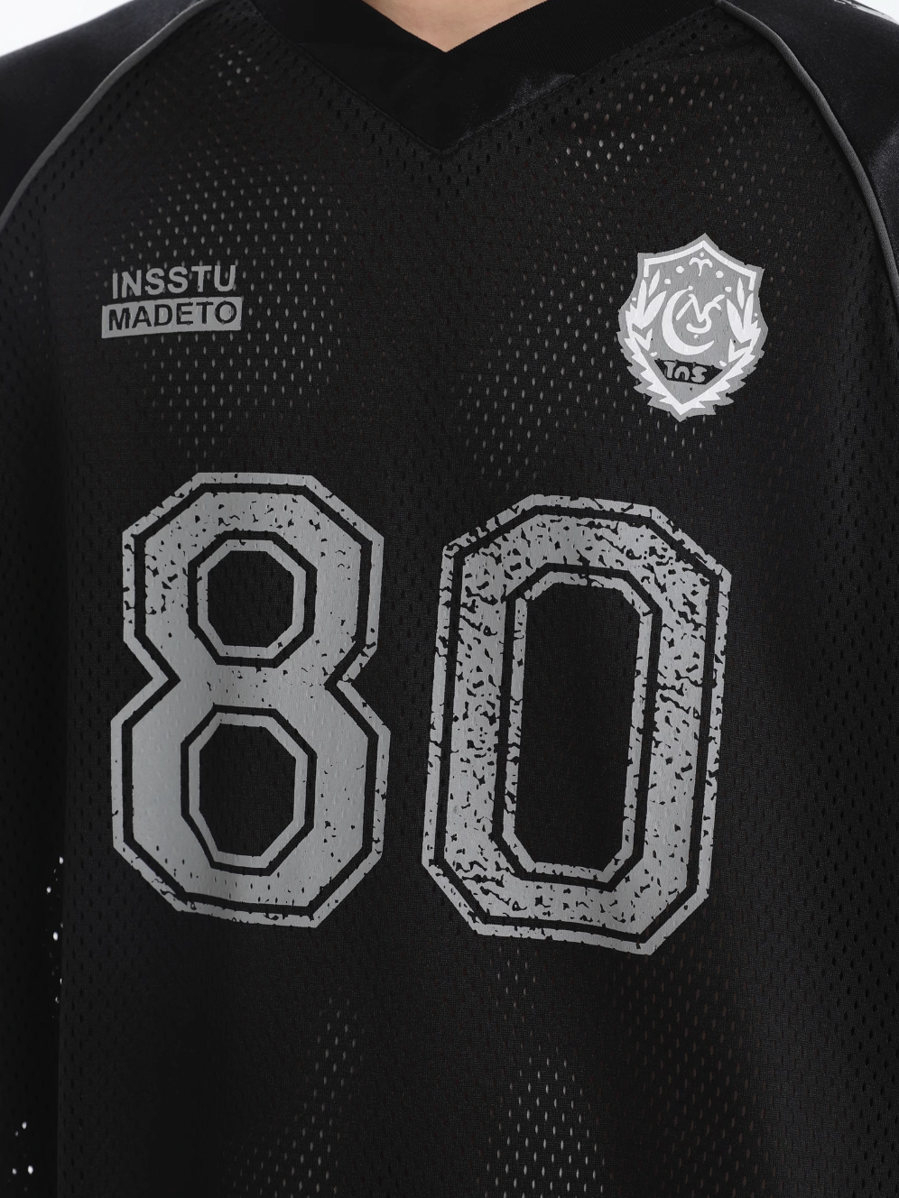 INSstudios Mesh Stripe Star Graffiti Emblem Logo Soccer Jersey | Face 3 Face