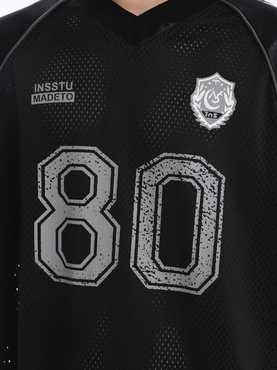 INSstudios Mesh Stripe Star Graffiti Emblem Logo Soccer Jersey | Face 3 Face