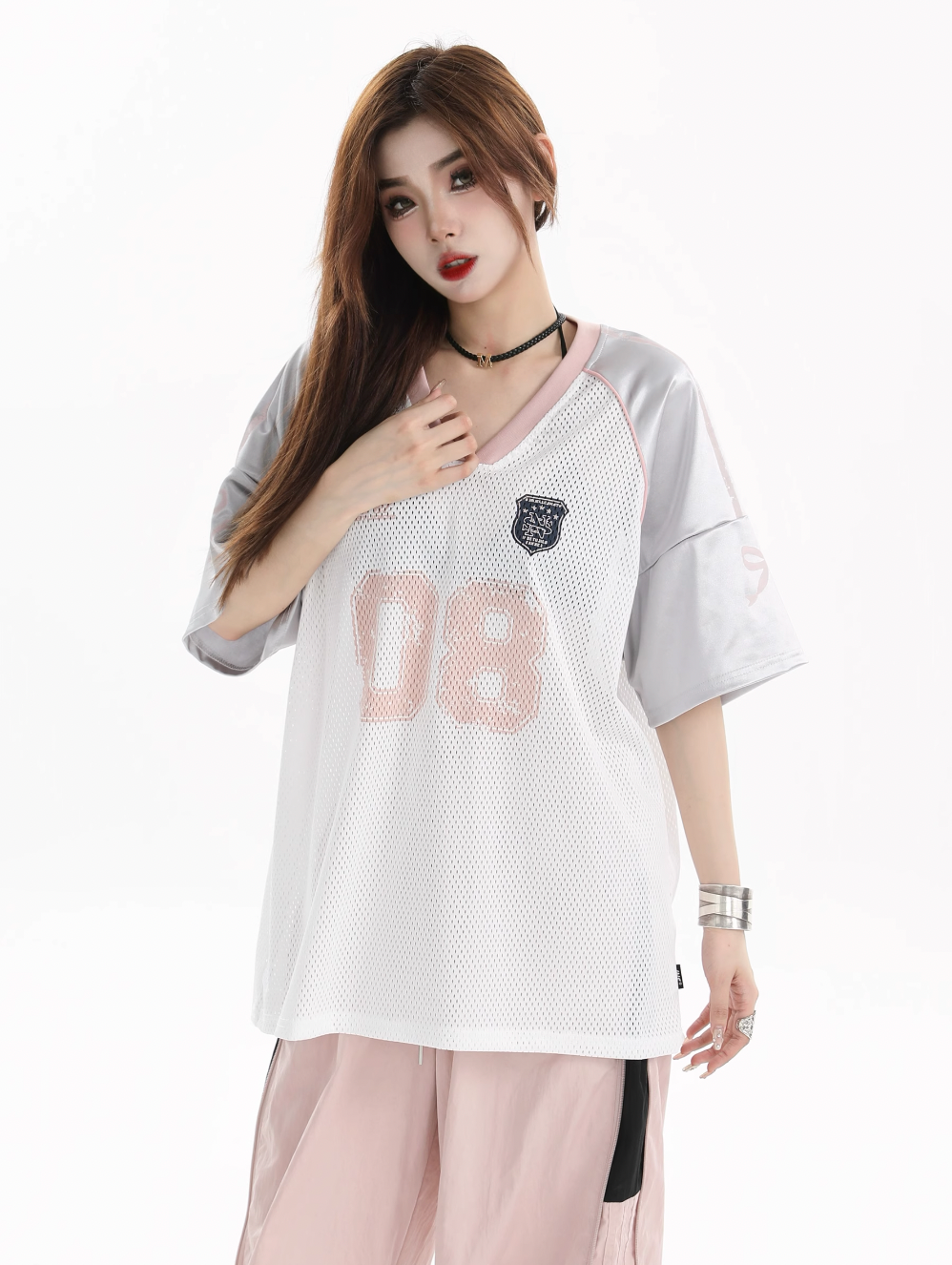 INSstudios Raglan Spliced V-neck Soccer Jersey | Face 3 Face