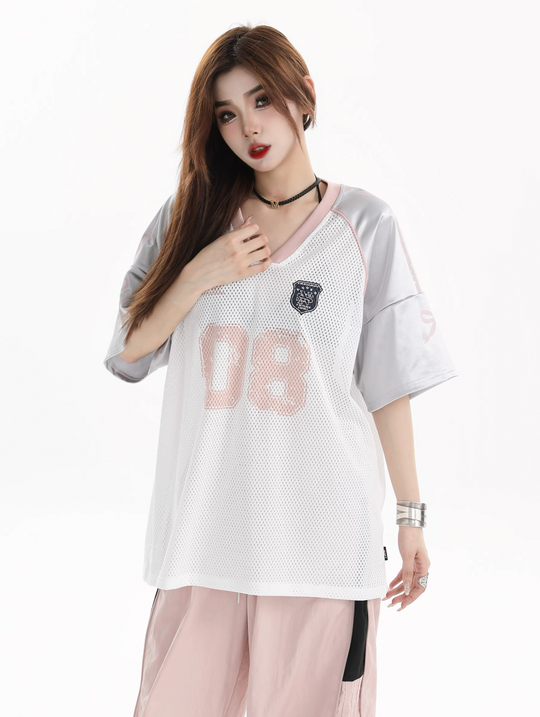 INSstudios Raglan Spliced V-neck Soccer Jersey | Face 3 Face