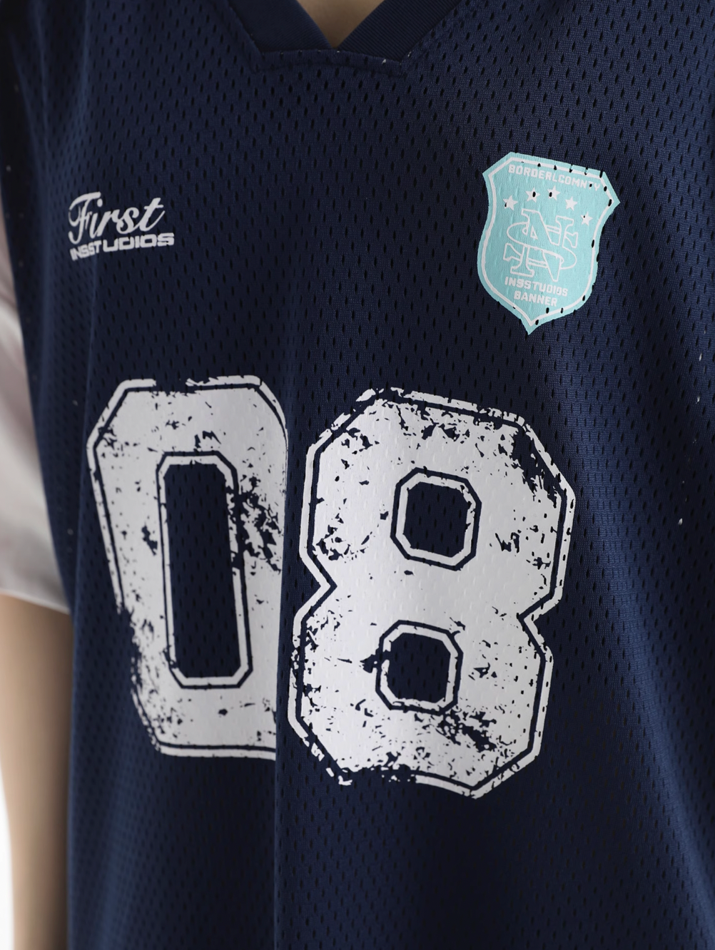 INSstudios Raglan Spliced V-neck Soccer Jersey | Face 3 Face