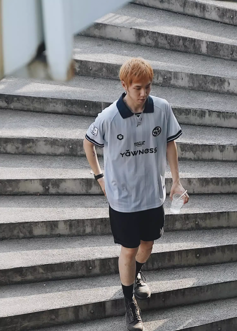 GOINTO x Yawn Soccer Jersey Polo | Face 3 Face