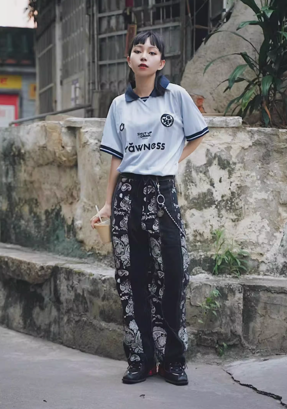 GOINTO x Yawn Soccer Jersey Polo | Face 3 Face