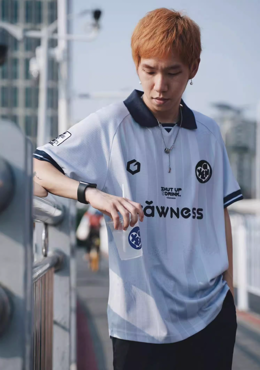 GOINTO x Yawn Soccer Jersey Polo | Face 3 Face