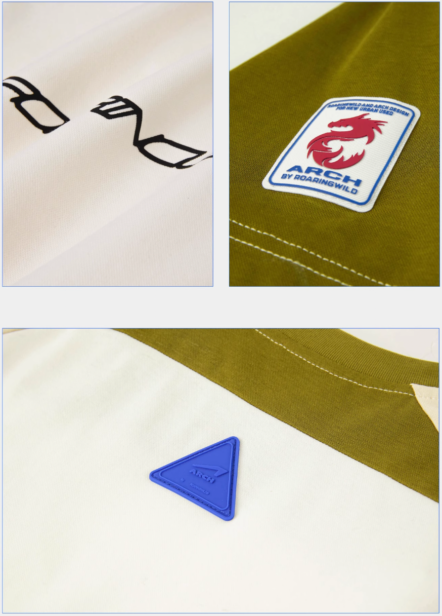 ARCH BY ROARINGWILD Roaring Beast Geometric Patchwork Soccer Jersey | Face 3 Face