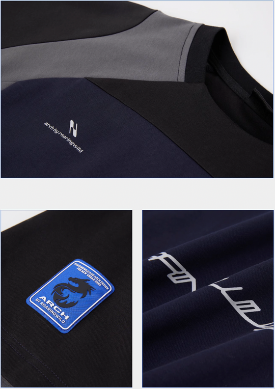 ARCH BY ROARINGWILD Roaring Beast Geometric Patchwork Soccer Jersey | Face 3 Face