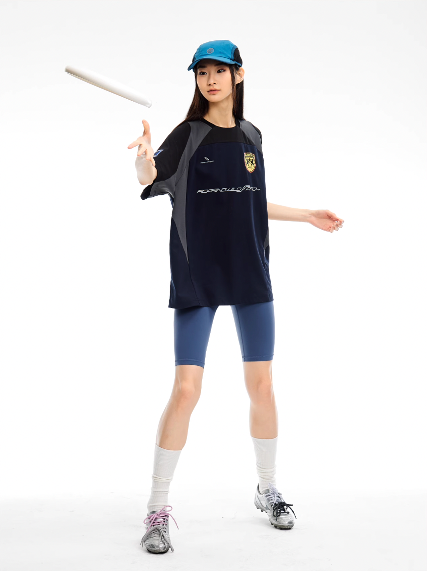 ARCH BY ROARINGWILD Roaring Beast Geometric Patchwork Soccer Jersey | Face 3 Face