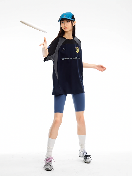 ARCH BY ROARINGWILD Roaring Beast Geometric Patchwork Soccer Jersey | Face 3 Face