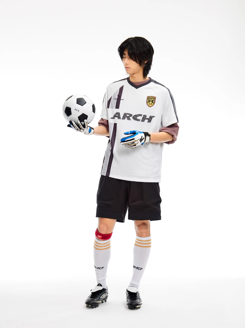 ARCH BY ROARINGWILD Roaring Beast Colorblocking V-Neck Soccer Jersey | Face 3 Face