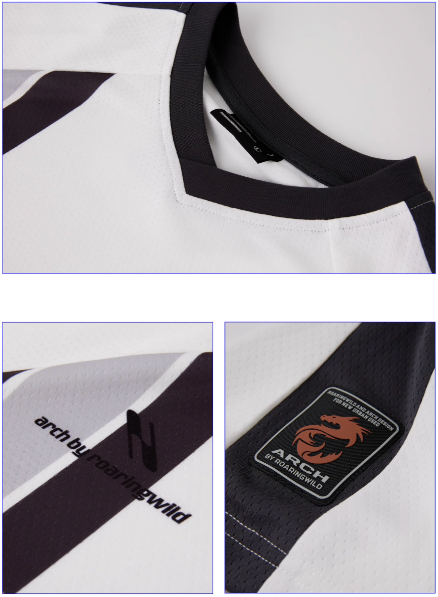 ARCH BY ROARINGWILD Roaring Beast Colorblocking V-Neck Soccer Jersey | Face 3 Face