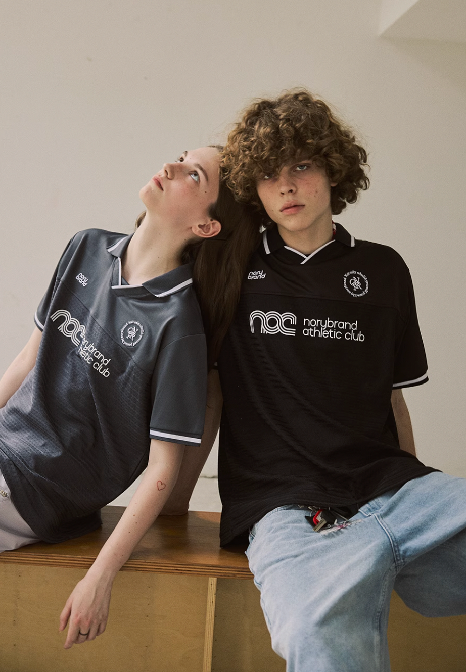 NORYBRAND Sports Club Mesh Patchwork Soccer Jersey Polo | Face 3 Face