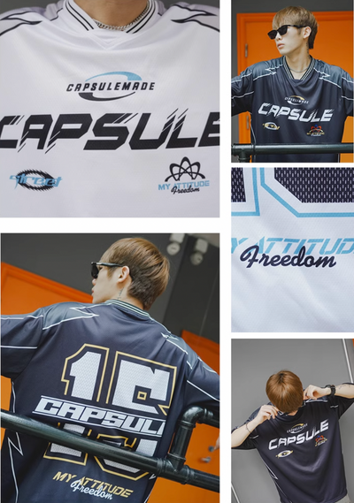 CapsuleMade Racing Suit Design Printed Soccer Jersey | Face 3 Face