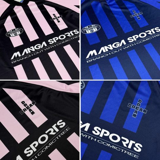 ComicTree C.t Striped V-Neck Soccer Jersey | Face 3 Face