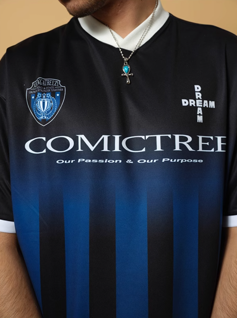 ComicTree C.t Gradient V-Neck Soccer Jersey | Face 3 Face