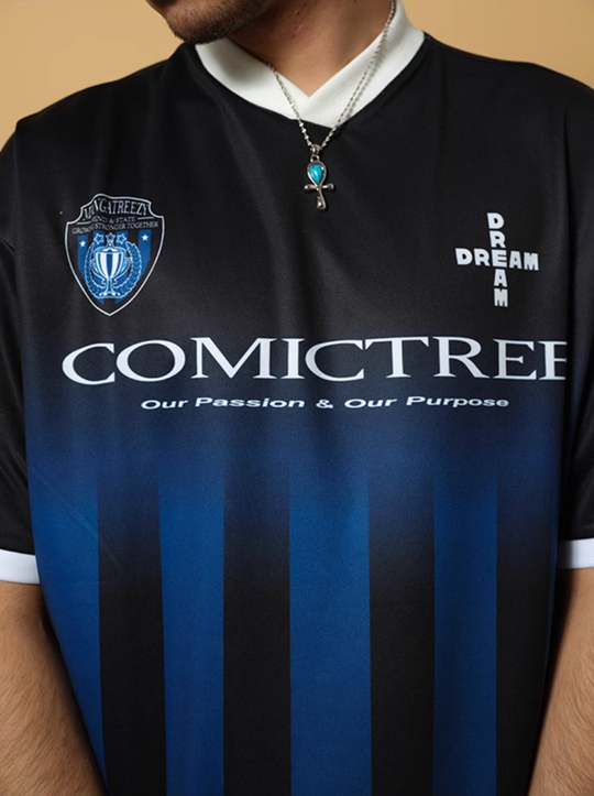 ComicTree C.t Gradient V-Neck Soccer Jersey | Face 3 Face