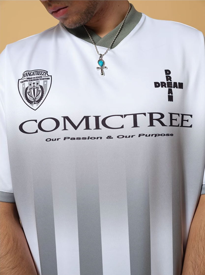 ComicTree C.t Gradient V-Neck Soccer Jersey | Face 3 Face