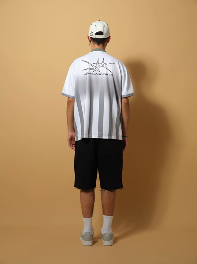 ComicTree C.t Gradient V-Neck Soccer Jersey | Face 3 Face