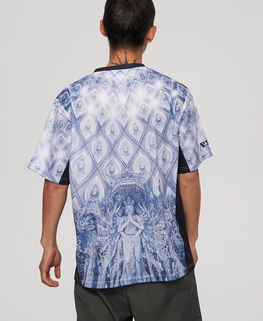 AVENUE & SON Thousand-Armed Avalokiteshvara Soccer Jersey | Face 3 Face