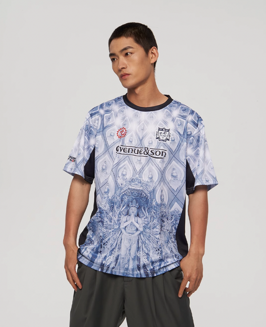 AVENUE & SON Thousand-Armed Avalokiteshvara Soccer Jersey | Face 3 Face