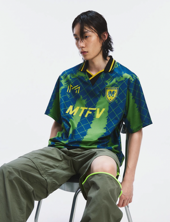 MOUNTAINFEVER Coconut Stripe Soccer Jersey Polo | Face 3 Face