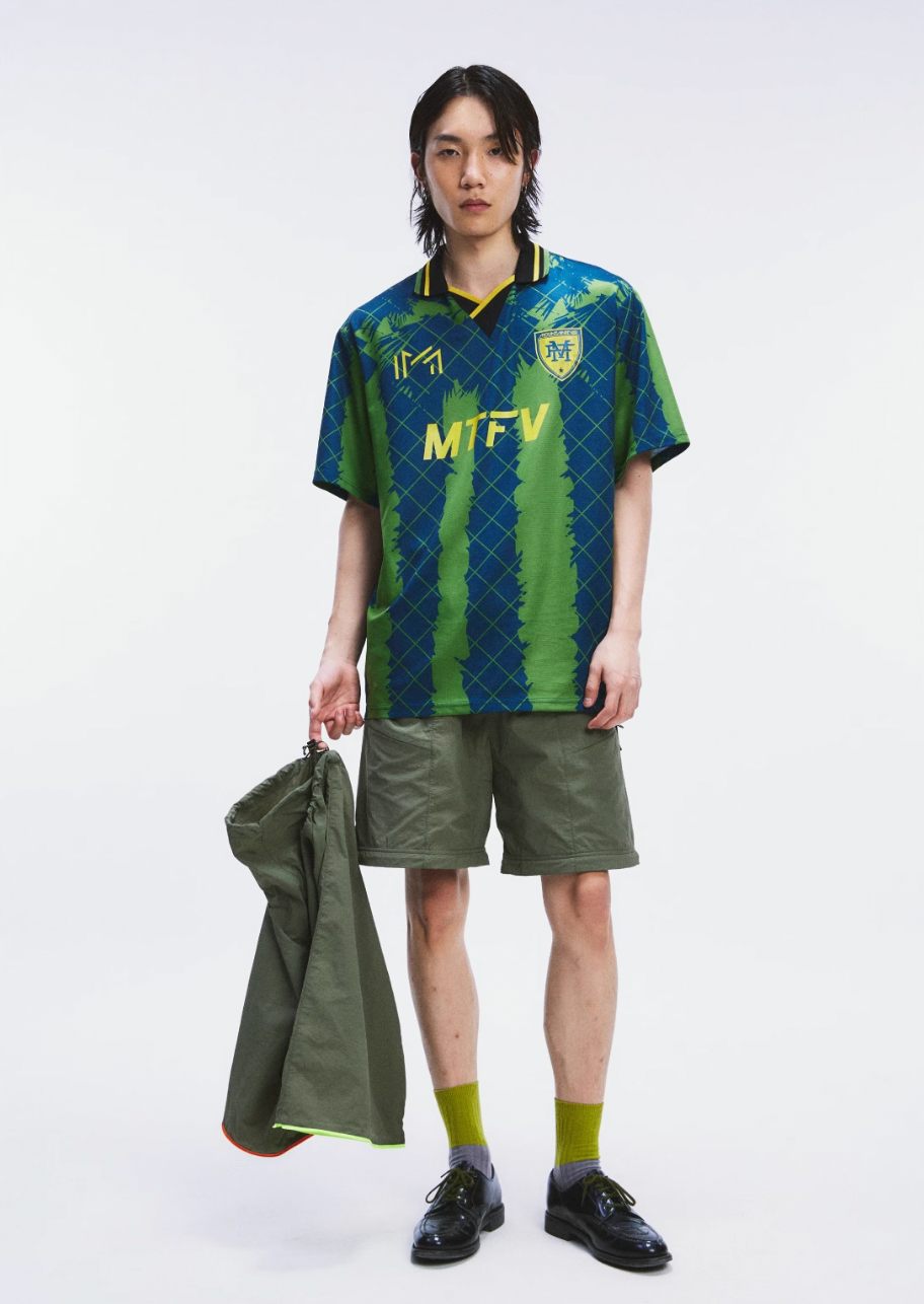 MOUNTAINFEVER Coconut Stripe Soccer Jersey Polo | Face 3 Face